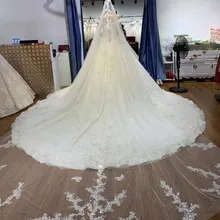 Свадебная кружевная Фата, длинная вуаль с гребнем, свадебная фата для невесты, 3 м, красивая вуаль для невесты 5 м, однослойная фатиновая свадебная вуаль