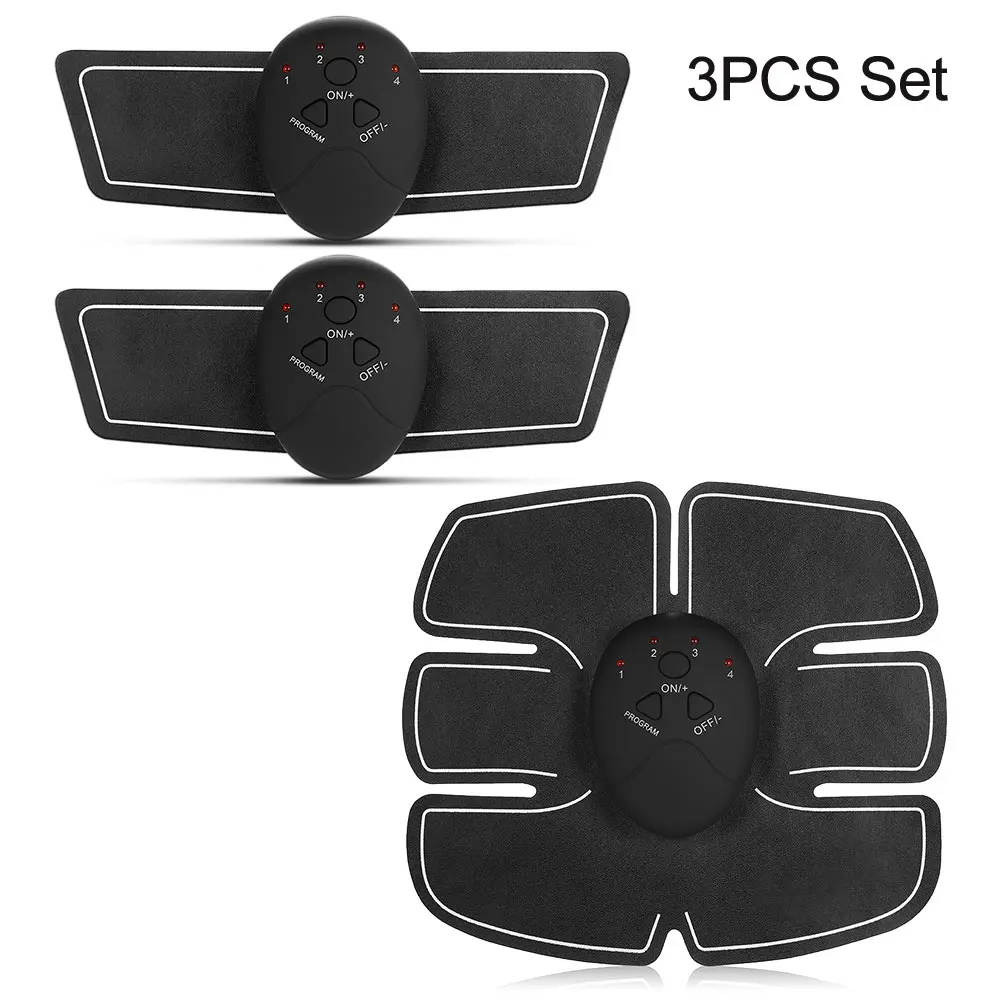 Fat Burning Exercises Machine Muscle Stimulator Body Slimming Shaper Abdominal Muscle Trainer Belly Massager Fitness Training - Цвет: Y6490-2