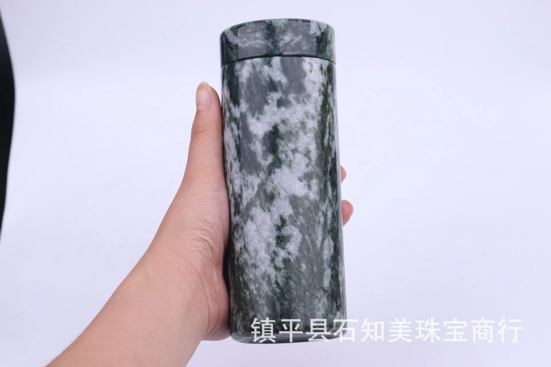 Напрямую от производителя продажи натурального Lushan зеленого стекла здоровые нефритовые lbh shan yu нефритовые чашки чая оптом