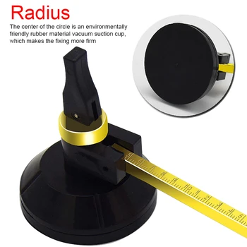 

40cm Metal Multifunction Home DIY Hand Tools Durable Practical Suction Cup Circle Cutter Circular For Glass Industrial