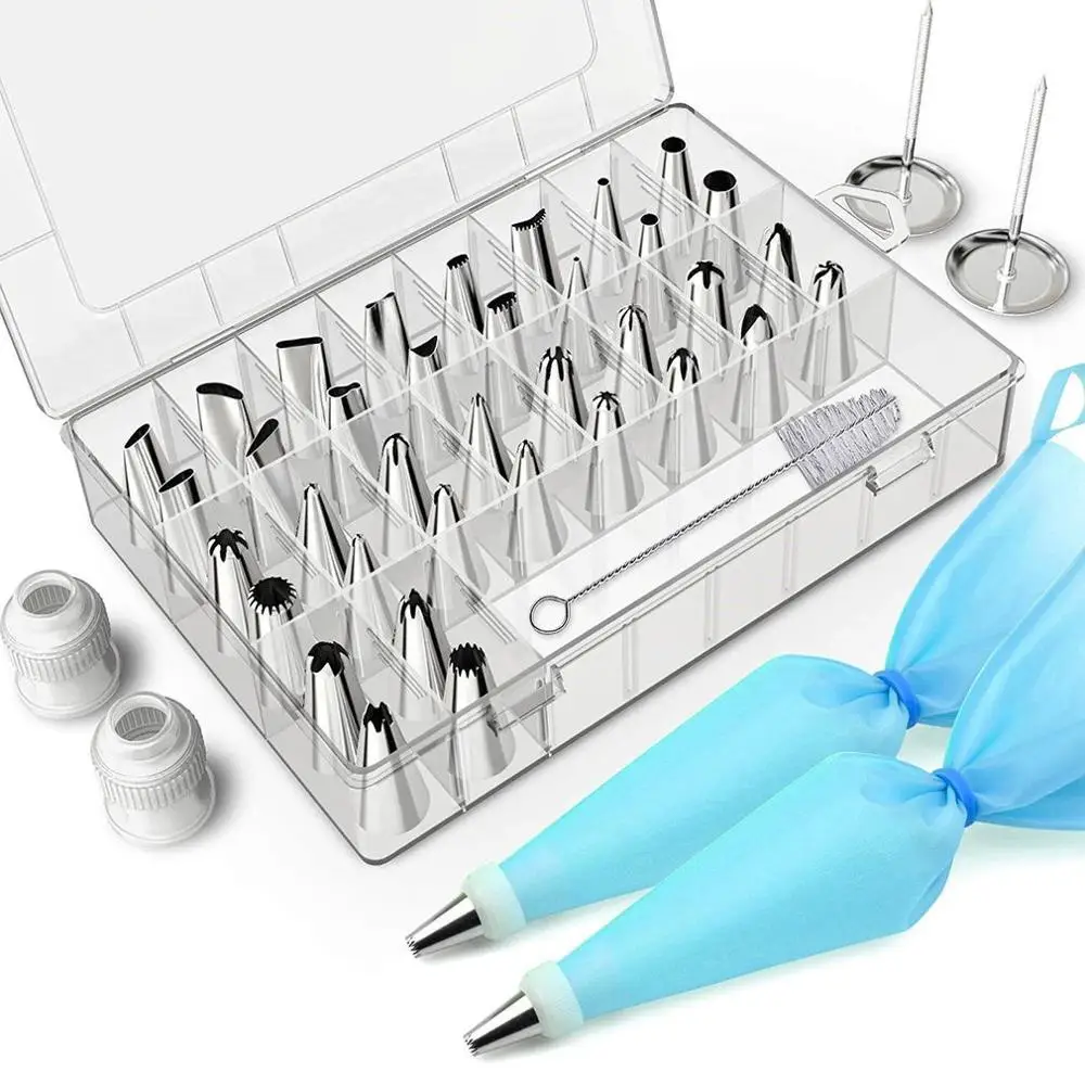 Icing Piping Nozzles Pastry Tips Cake Sugarcraft Decorating Bakery Tools Cake Decorating Tools Stainless Steel