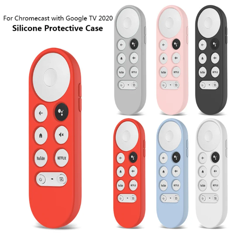 Защитный чехол для Chromecast с голосовым управлением Google TV 2020 силиконовый защитой от