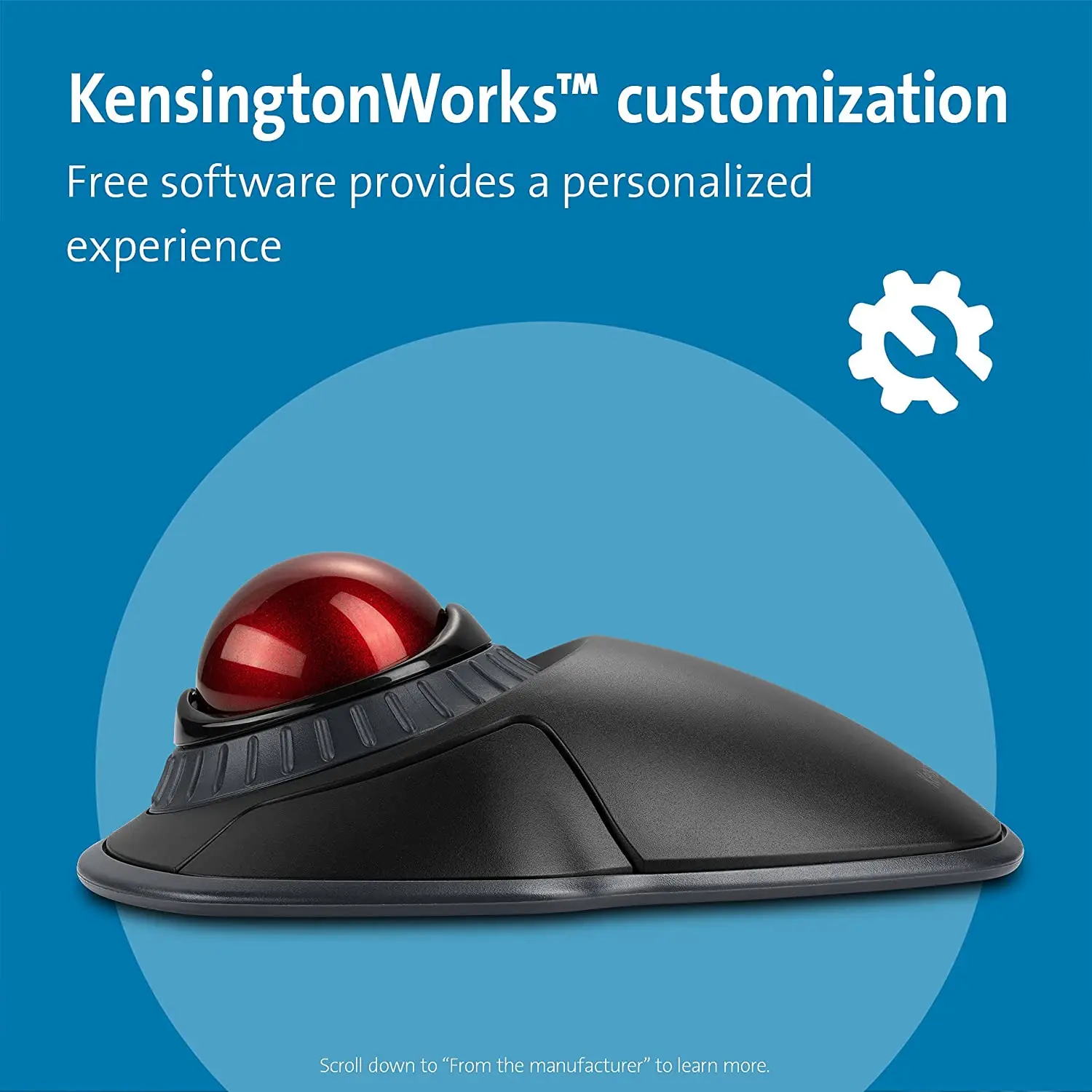 Kensington Wireless Trackball 本体 H9c3a897fff98440a90583c81c11c0