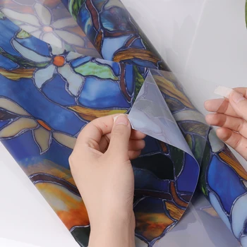 

SUNICE home decal Window Tint film 3D static glass Privacy Stickers films scattering Bathroom sticker for glass building