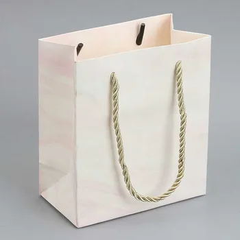 

5PCs High quality Elegant Pink Decorative pattern gift bags with Handles Wedding Birthday Party Gift Package storage Bags