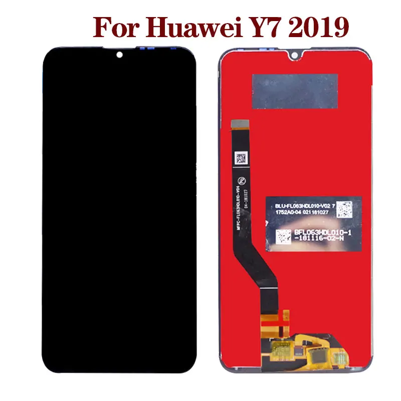 Для Huawei Y7 2019 DUB LX3 L23 LX1 премьер 2019/Y6 ЖК дисплей сенсорный экран дигитайзер запасные
