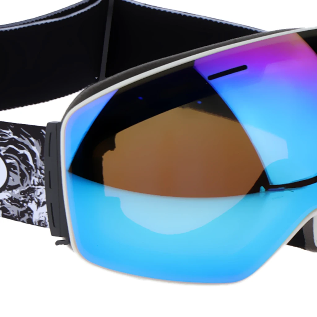 Ski Goggles Double Layers Anti-Fog Snowboard Skiing Glasses Snowboard Goggles Glasses Snow Skiing Glasses Anti-fog Ski Mask