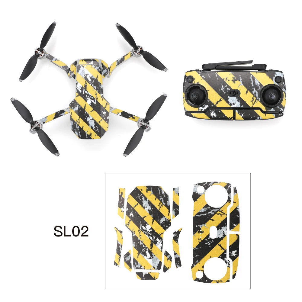 Mavic Mini защитная пленка ПВХ наклейки водонепроницаемые царапинам Наклейки полное покрытие кожи для DJI Mavic Mini Drone аксессуары