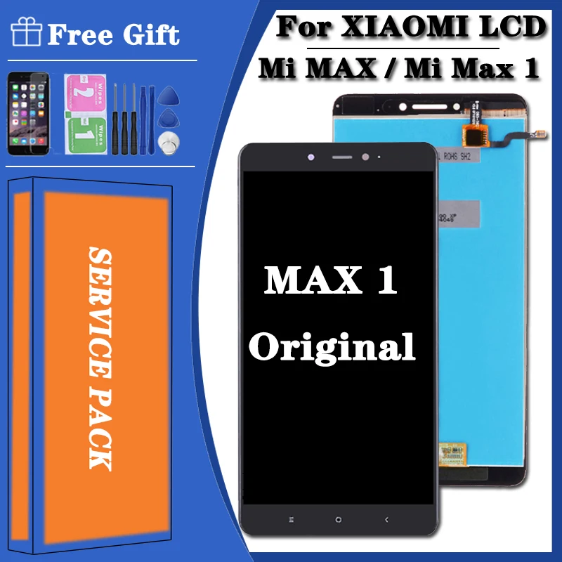 6.44&quot Original For Xiaomi Mi MAX 1 LCD Display Touch Screen Replacement XIAO MIMAX Max | Мобильные телефоны и