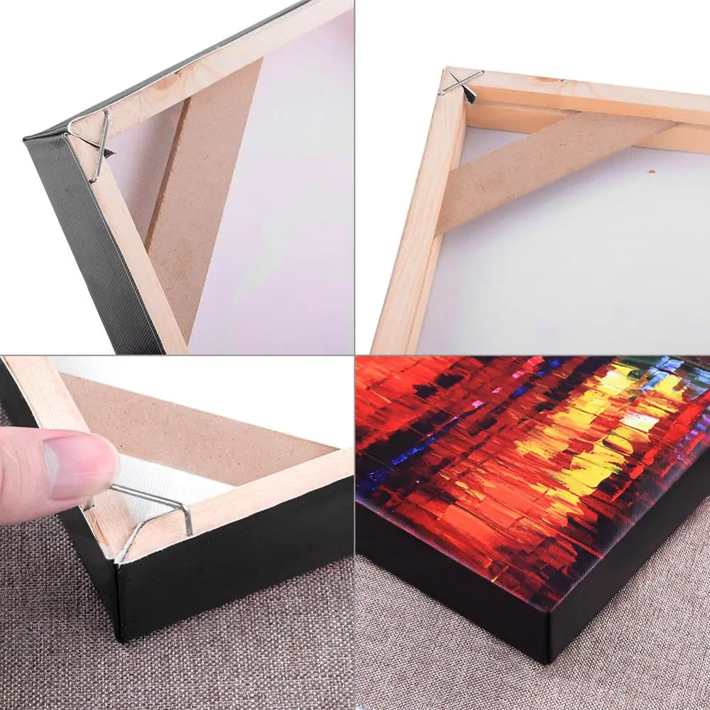 Алмазная картина деревянная рамка для холста маслом DIY Холст Картина фоторамка