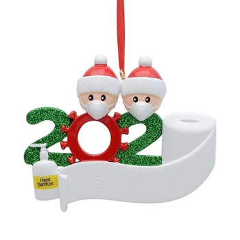 

2020 New Arrival Christmas Pendant Hanging Personalized Ornaments Family with Christmas Drop Ornaments