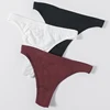 Women's Thongs Sexy G-String Panties T-Back Thong Female Fashion Bottom Bikini Underwear Seamless Soft Lingerie Low Rise Panty ► Photo 3/6