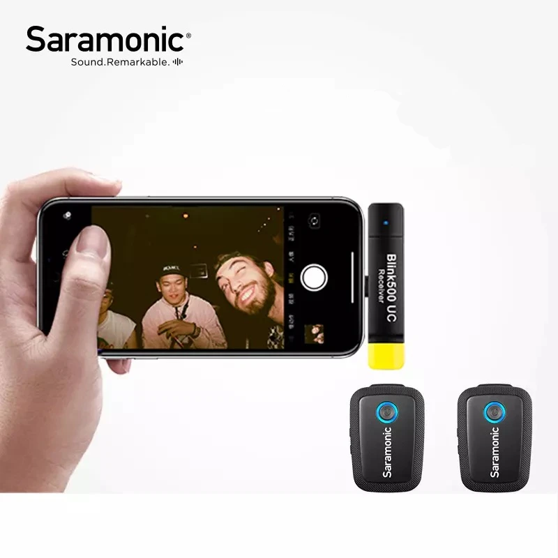 Saramonic Blink500 беспроводной Студийный конденсаторный микрофон петличный для