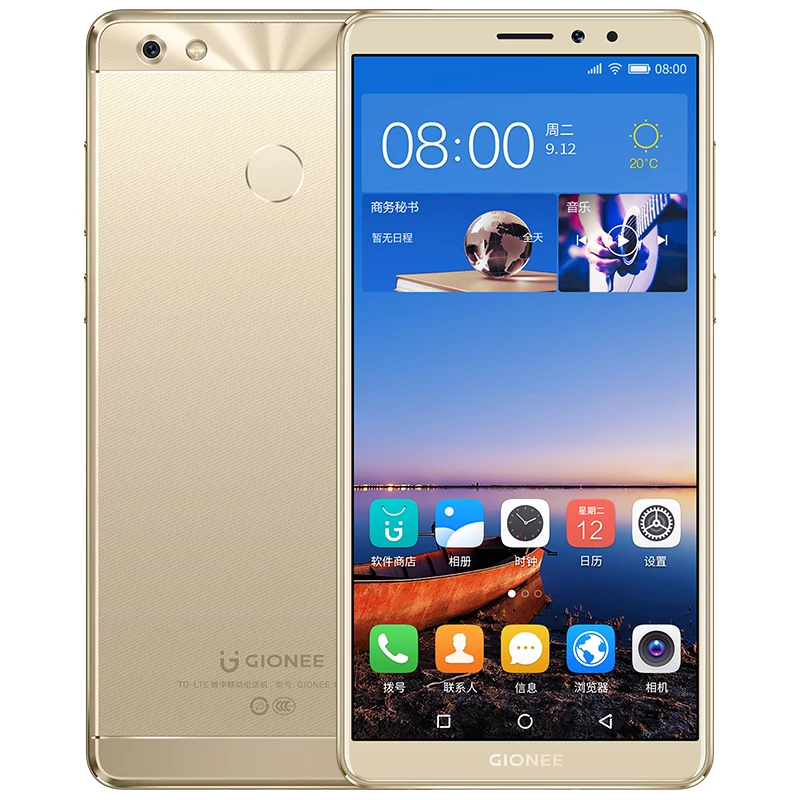 Gionee M7 смартфон с 5 5-дюймовым дисплеем восьмиядерным процессором Snapdragon 6 0 ОЗУ 4 Гб