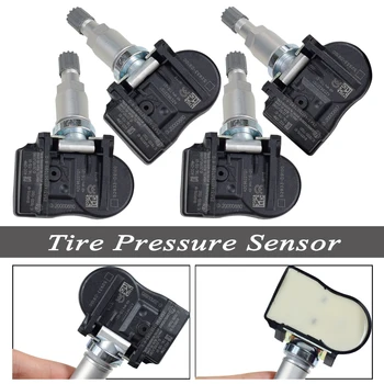 

4Pcs Car Tire Pressure Monitoring Sensor Car TPMS Sensor Tyre Pressure Sensor 52933-D9100 433Mhz For Kia Sportage Hyundai