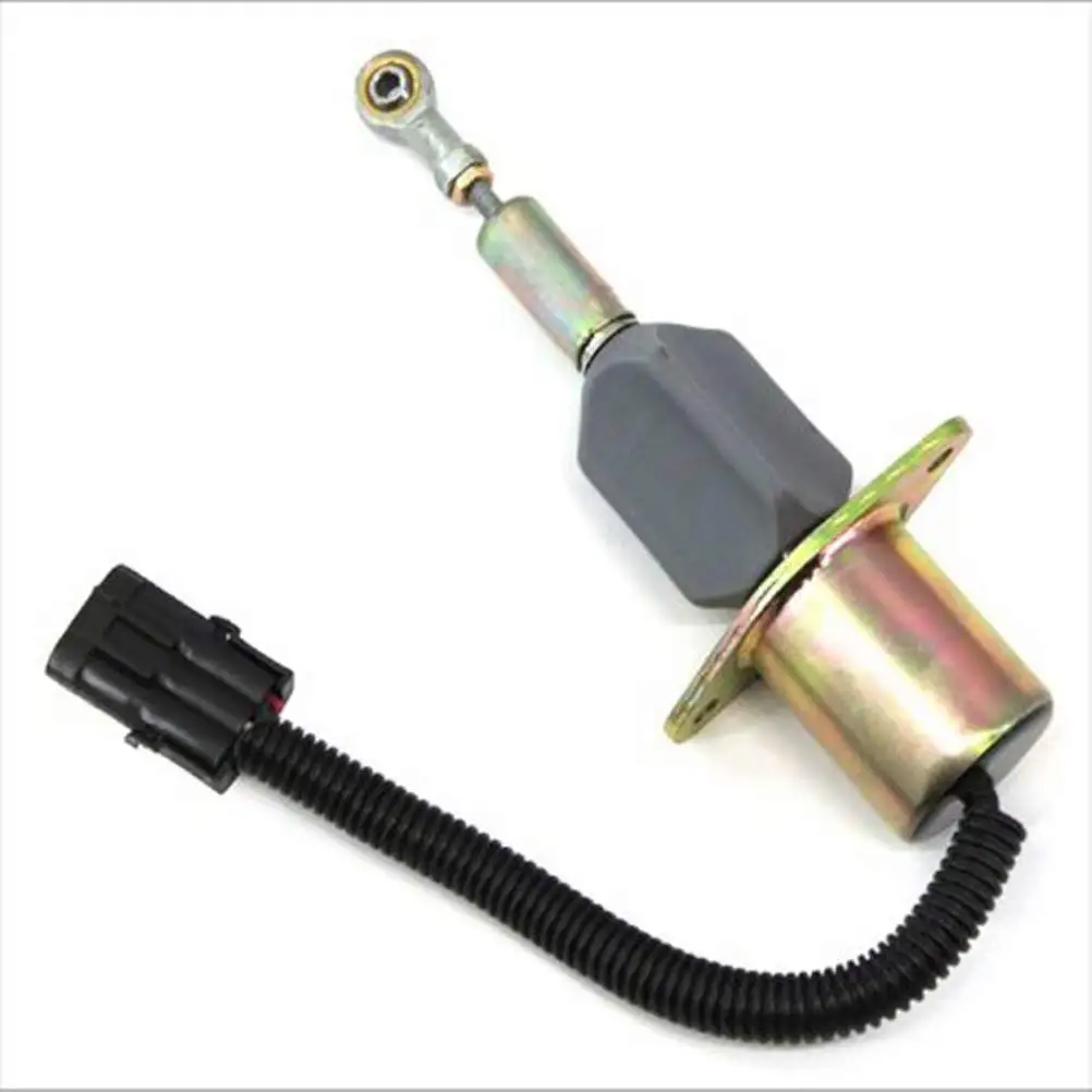 

3930234 Fuel shutdown Diesel shut off solenoid FOR Excavator PC300-6,PC350-7,PC360-7,PC300-7, R300