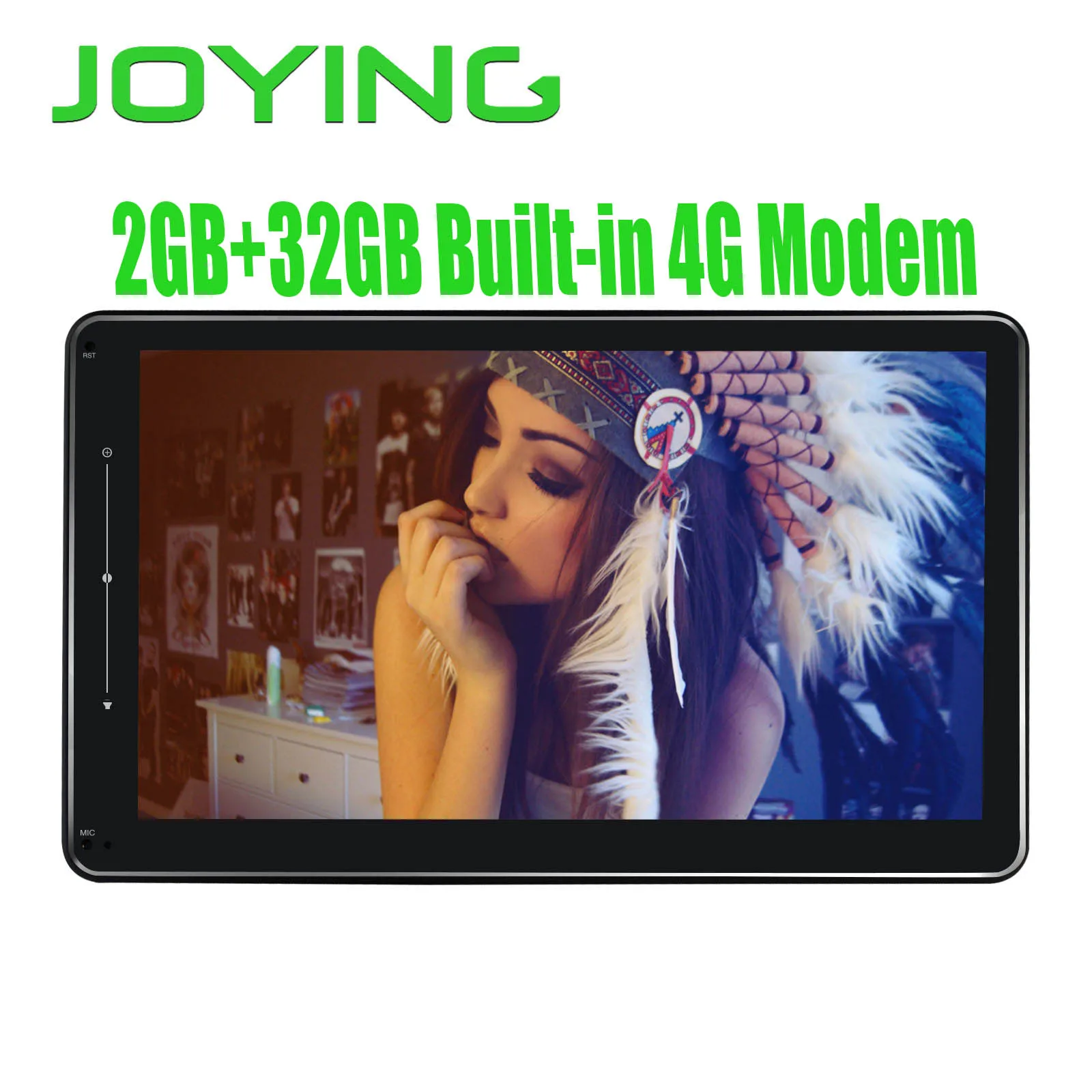 1" двойной Din универсальный головное устройство Android 8,1 Автомагнитола стерео Восьмиядерный 2 ГБ+ 32 Гб HD 1280*720 gps Мультимедиа без DVD плеера DSP - Цвет: Built-in 4G Modem