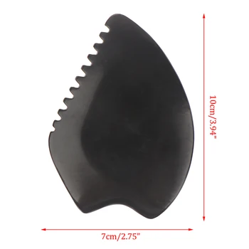 

Bian Stone Gua Sha Massage Tool SPA Acupuncture Scraping Body Foot Back Face Neck Massager Beauty Guasha Board New 6styles