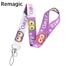

Cartoon Owl Classical Style Lanyard For keys The 90s Phone Working Badge Holder Neck Straps Phone Hang Ropes webbings ribbons