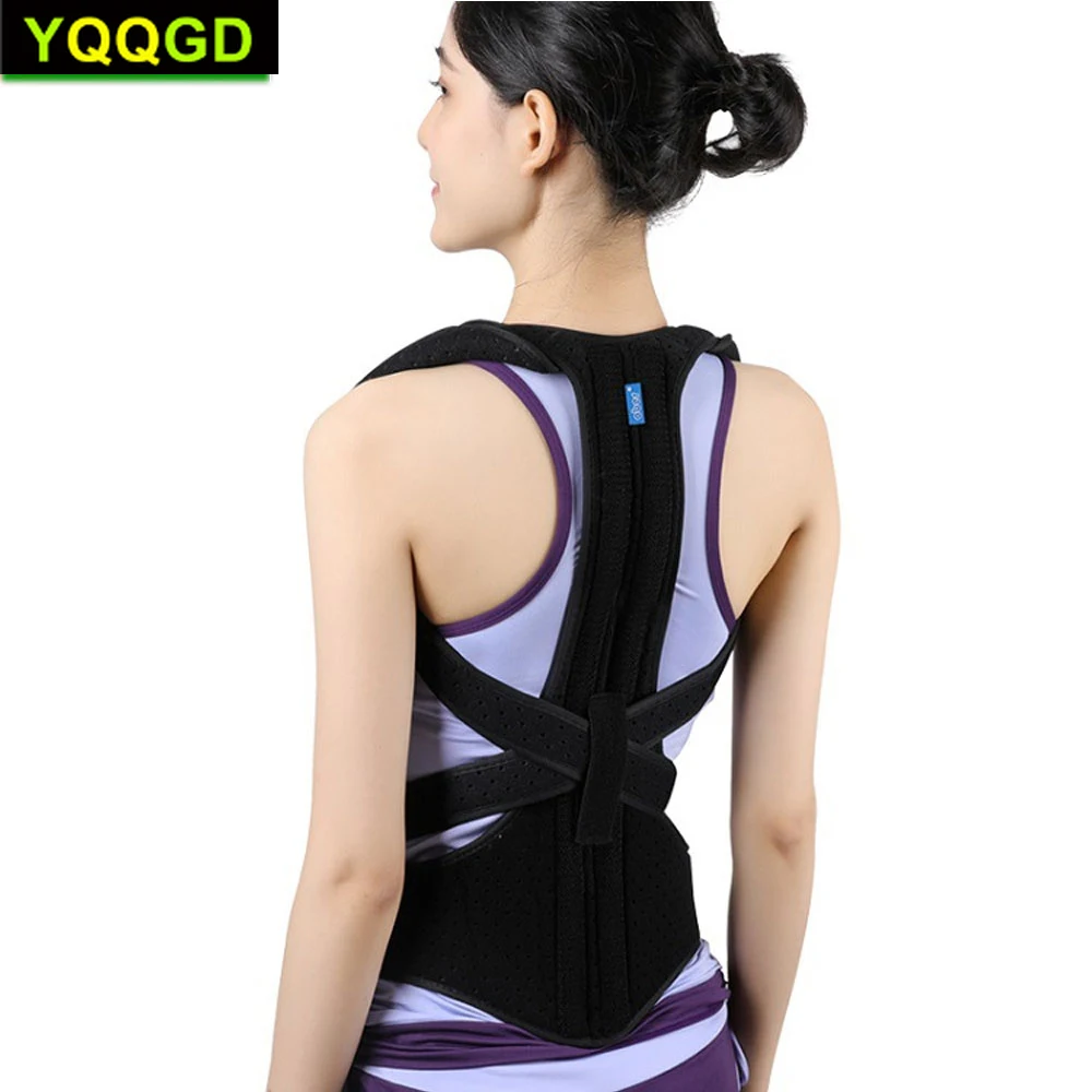 1Pcs Posture Corrector Back Braces Shoulder Waist Lumbar Support Belt