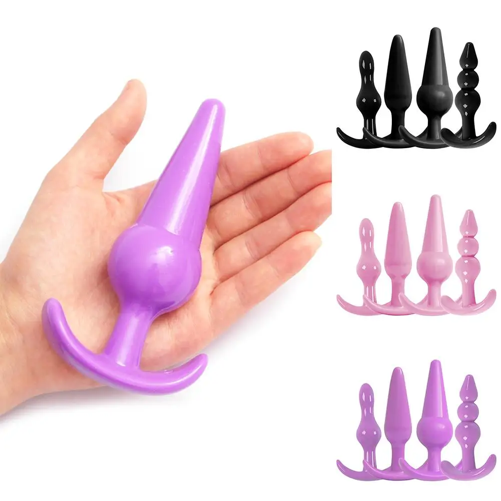 4 шт. Женский мастурбатор Мужская Анальная пробка Массажная палочка секс-игрушки