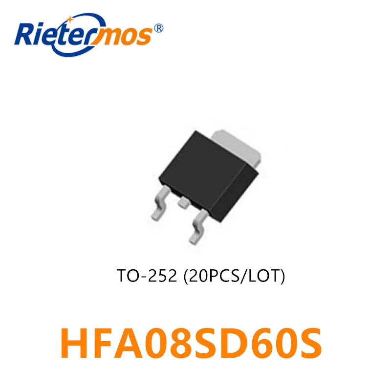 20 шт. HFA08SD60S TO252 200V SMD высокое качество | Электроника