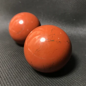 

high quality 100% natural red jasper Crystal gemstone sphere Metaphysical chakra Healing light purple stone wholesale