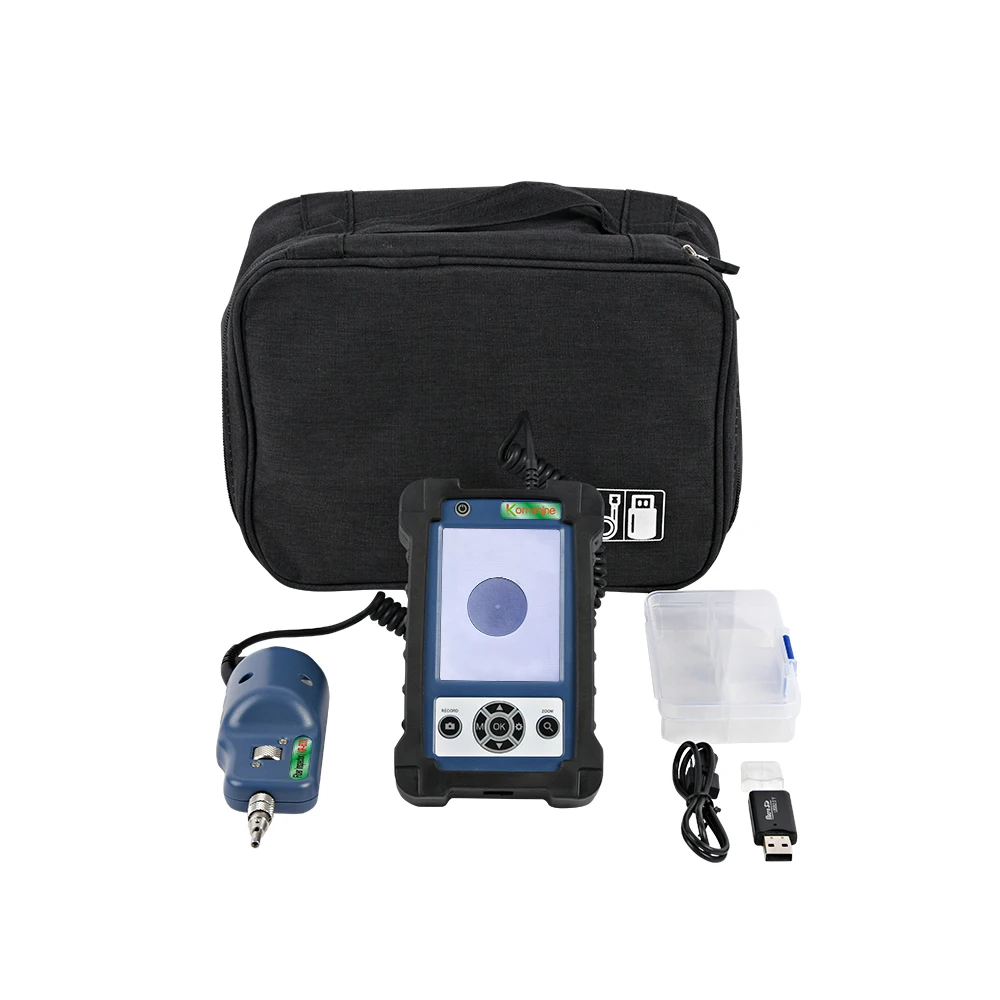 Fiber Optic MicroScope Komshine KIP-600V Connector Inspection Video Probe and Display 400X | Мобильные телефоны и