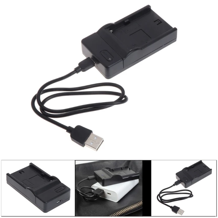 DC 8,4 V/600mA USB Батарея Зарядное устройство для sony NP-F550 F570 F770 F960 F970 FM50 F330 F930 VDX99