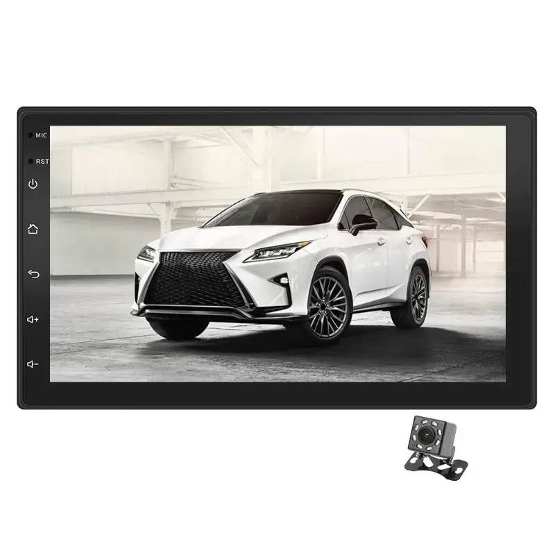 7 дюймов 9218S Модернизированный Android 9,1 автомобильный Радио gps навигация Bluetooth головное устройство RCA аудио выход подключение к сабвуферу