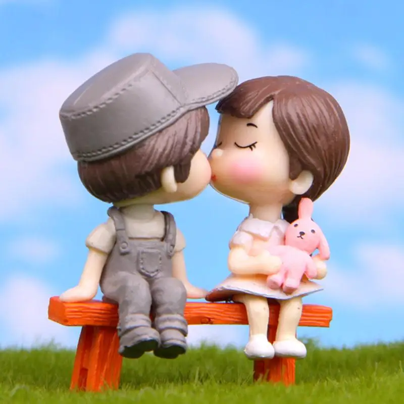 Миниатюрный ремесло любителей смолы мини орнамент миниатюрные статуи