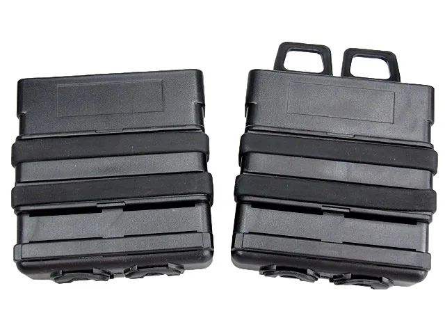 7,62 Тип Molle FastMag Журнал Клип держатель сумка набор - Цвет: Black