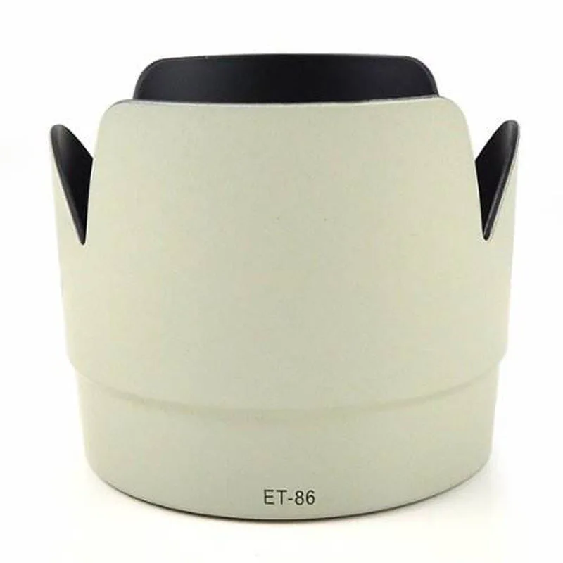 Высококачественная пластиковая бленда ET-86 для Canon EF 70-200/2. 8L IS USM может быть установлена в обратном белом цвете ET86