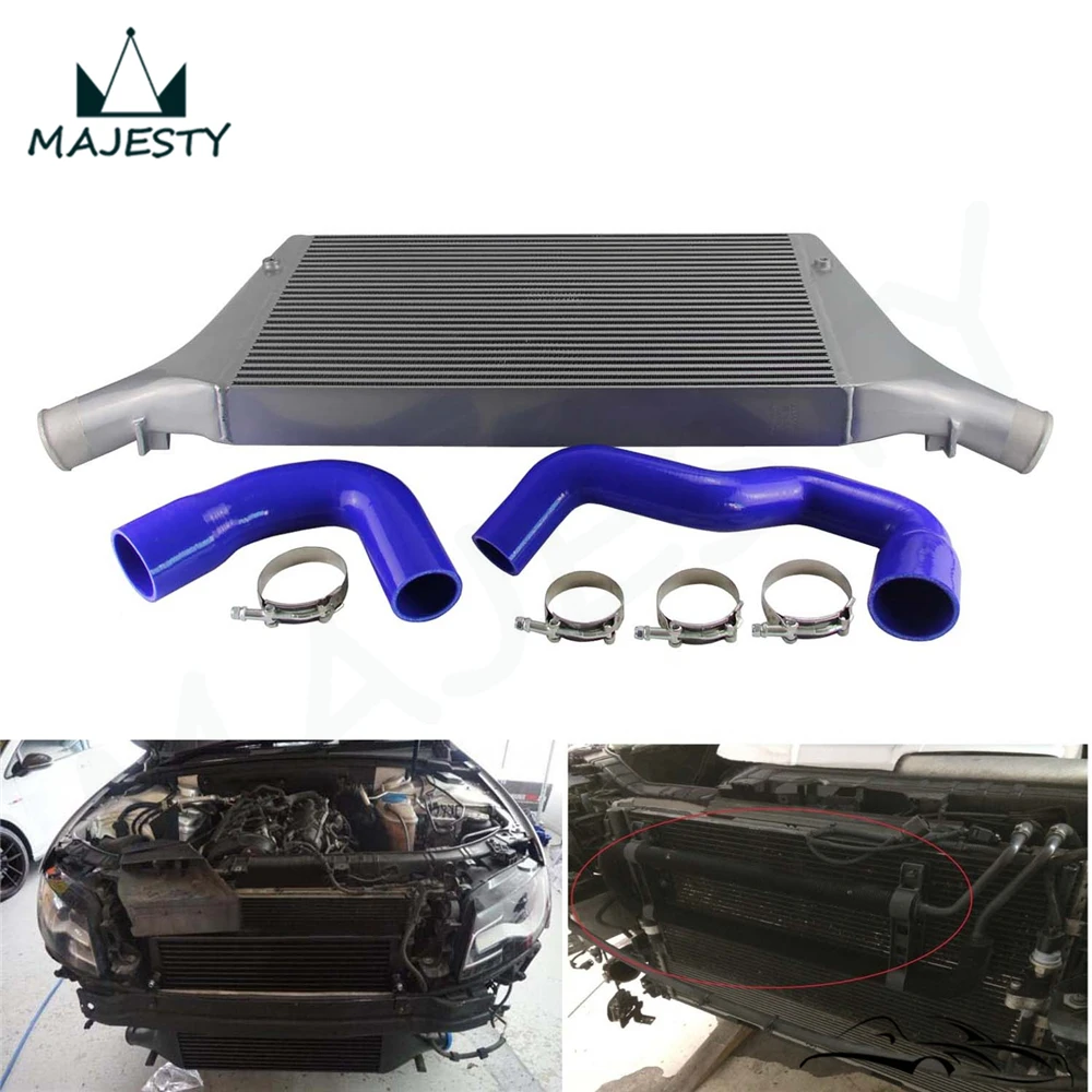 Special Price Fit Voor Audi A4 B8 A5 B8 2.7/3.0 Tdi 08-12 Blauw Tuning Concurrentie Intercooler Kit Special Price Fit Voor Audi A4 B8 A5 B8 2.7/3.0 Tdi 08-12 Blauw Tuning Concurrentie Intercooler Kit
