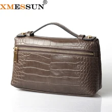 XMESSUN Новая модная сумка из тисненой крокодиловой кожи большая сумка-клатч из коровьей кожи дизайнерская сумка-кошелек трендовая сумка Moca