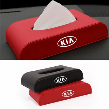 

Car Tissue Box Accessories for KIA K2 K3 KX3 K4 K5 Optima Ceed Rio 3 4 Pegas Picanto Car Interior Storage Packing bags