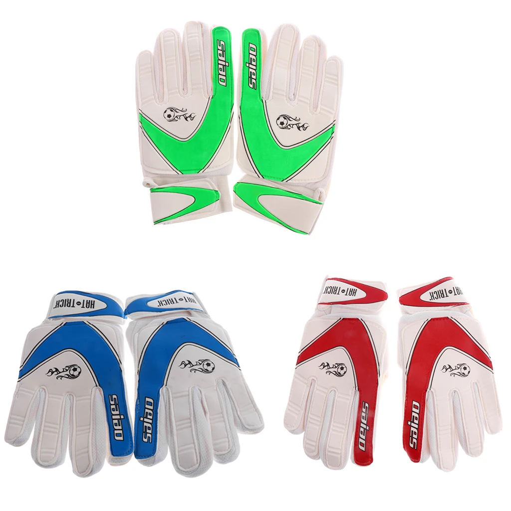 Футбольные вратарские перчатки для вратаря Pro football Finger Saver детей младшего