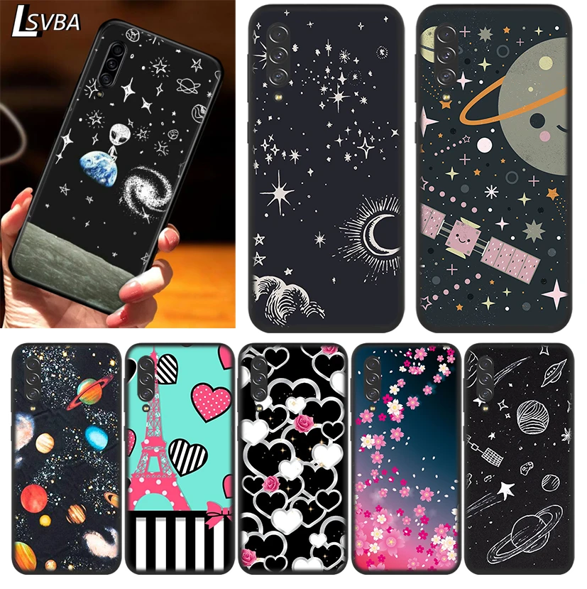 

Space Stars Fashion for Samsung Galaxy A90 5G A80 A70S A70 A60 A50 A50S A40 A30S A20S A20E A20 A2 Core A10 Phone Case