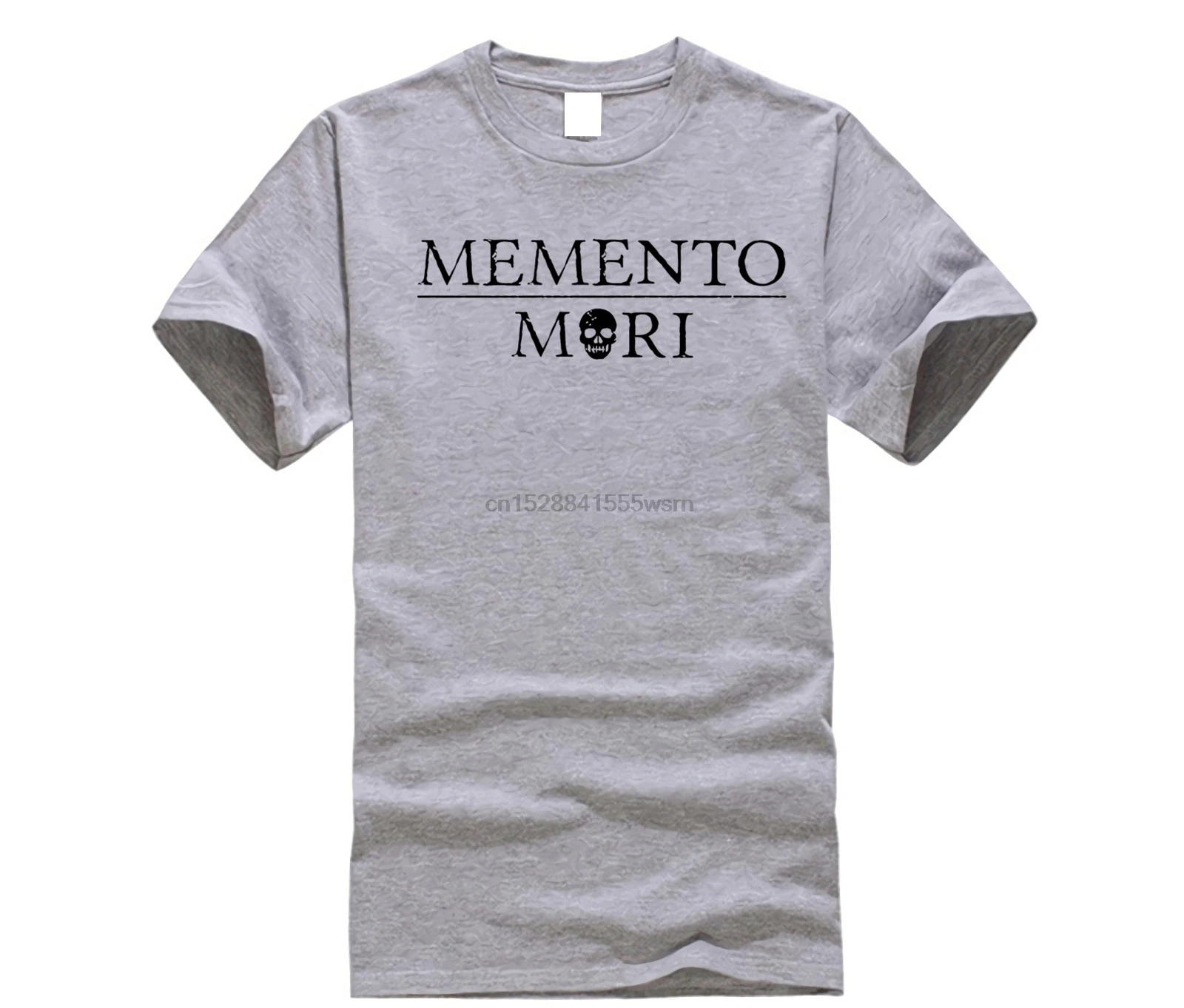 100% Cotton O-neck custom printed Tt shirt Meme Shirts Memento Mori Carpe Diem | Мужская одежда