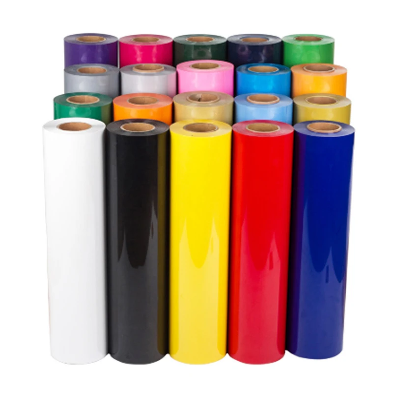 Description Picture 2 of itemPU Heat Transfer Vinyl Iron-on T-Shirt Textiles cut Film Hot Press Vinyl HTV Printing for Garment Fabric Hats Bag Decor DIY