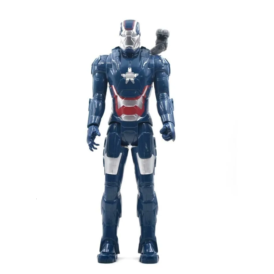 Игрушки Marvel мстители 30 см танос халкбастер Человек паук Железный человек Капитан