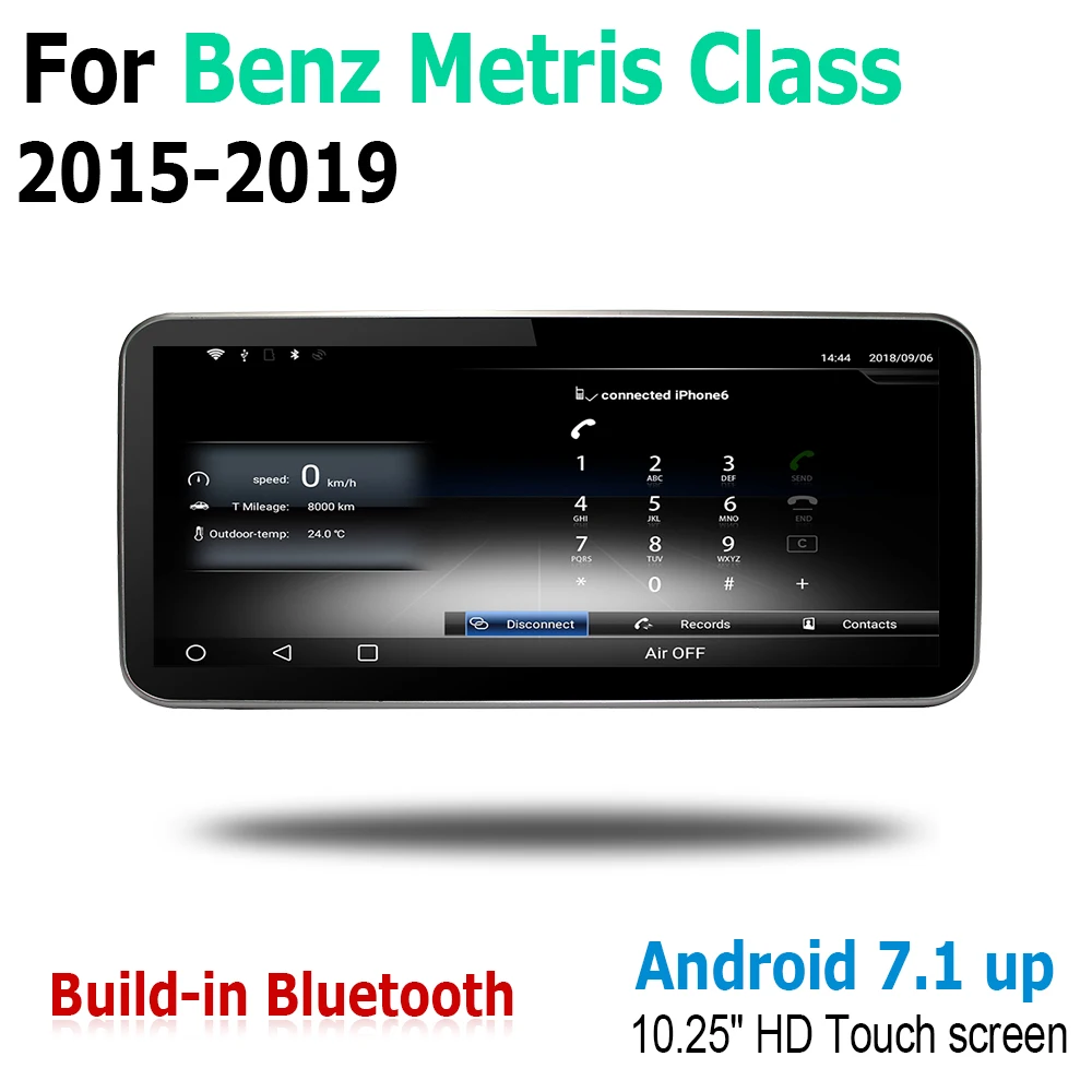 Для Mercedes Benz Metris Class 2015 2016 2017 2018 2019 NTG мультимедийный плеер с сенсорным экраном