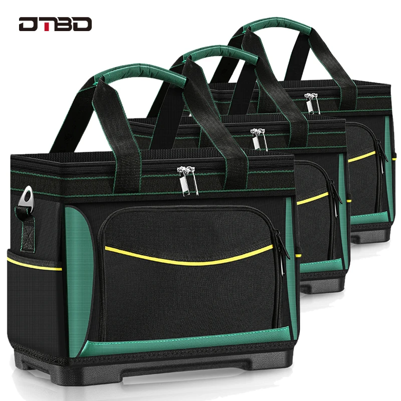 DTBD Electrician Bag Multi-function Tool Bag1680D Oxford Waterproof Large Capacity Wear-resistant Storage ToolKit DIY Tools | Инструменты