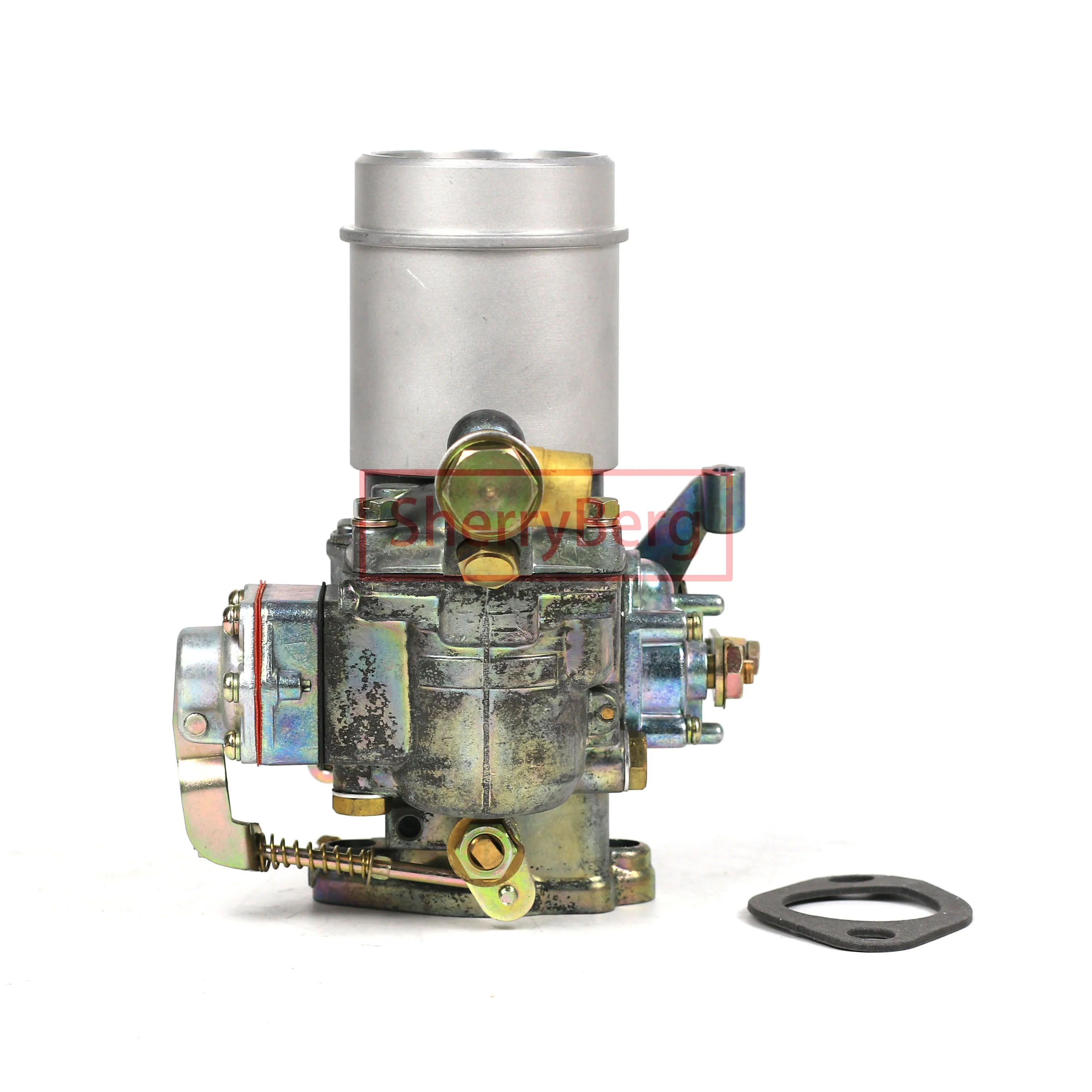무료 배송 Solex 1 배럴 기화기 Jeep Willys CJ3B CJ5 CJ6 134 ci L-헤드 17701.02 기화기 탄수화물