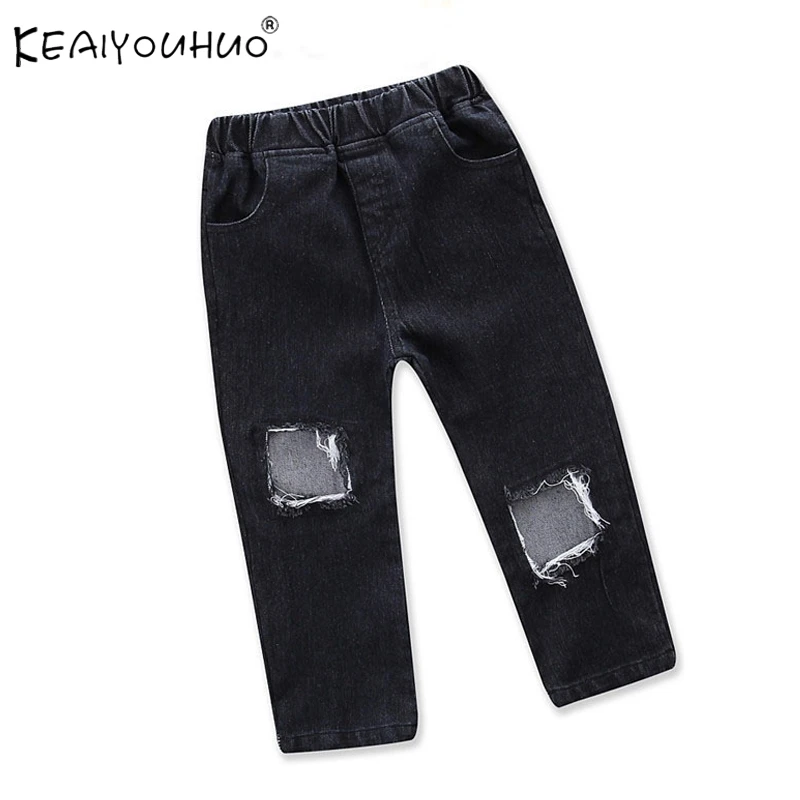 infant black ripped jeans
