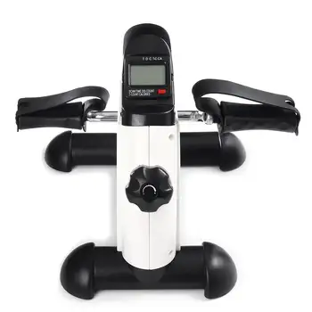 Mini Pedal Exercise Bike Trainer LCD Display Indoor Cycling Bikes Stepper Arm/Leg Physical Therapy Home Gym Fitness Equipment 2