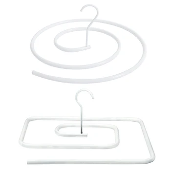 

12mm Spiral Quilt Sheets Hanger Steel Rotating Drying Rack Blanket Hanger