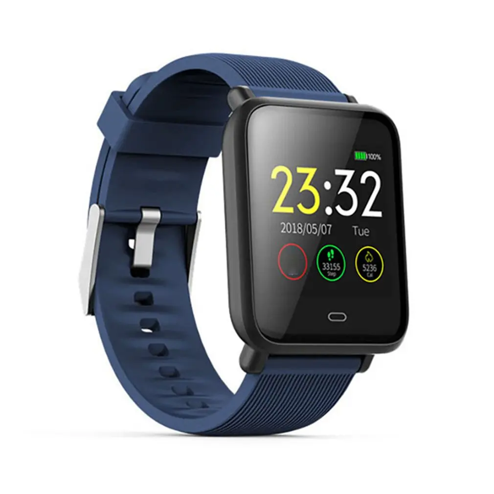 Q9 Smart Bracelet Heart Rate Monitor Waterproof Fitness Tracker Bluetooth Watch Band For Android IOS women men Wristband