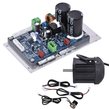 

WM210V Low Noise Stepless Speed Regulation Motor DIY Lathe Brushless Motor With Governor Plate Speed Controller 110V/220V