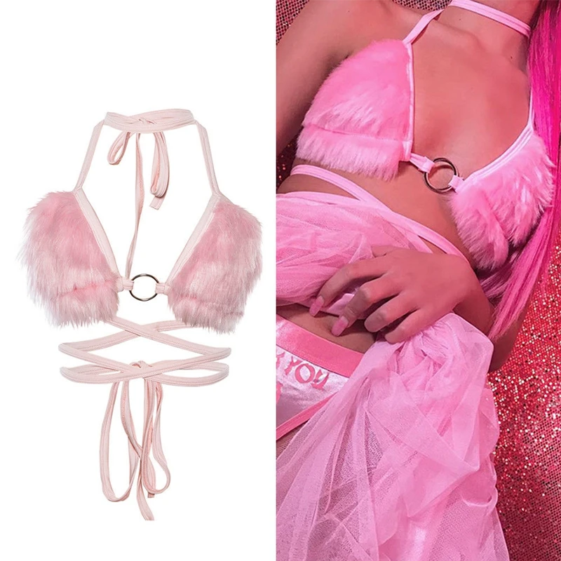 Сексуальный женский короткий укороченный топ с открытой спиной флисовый